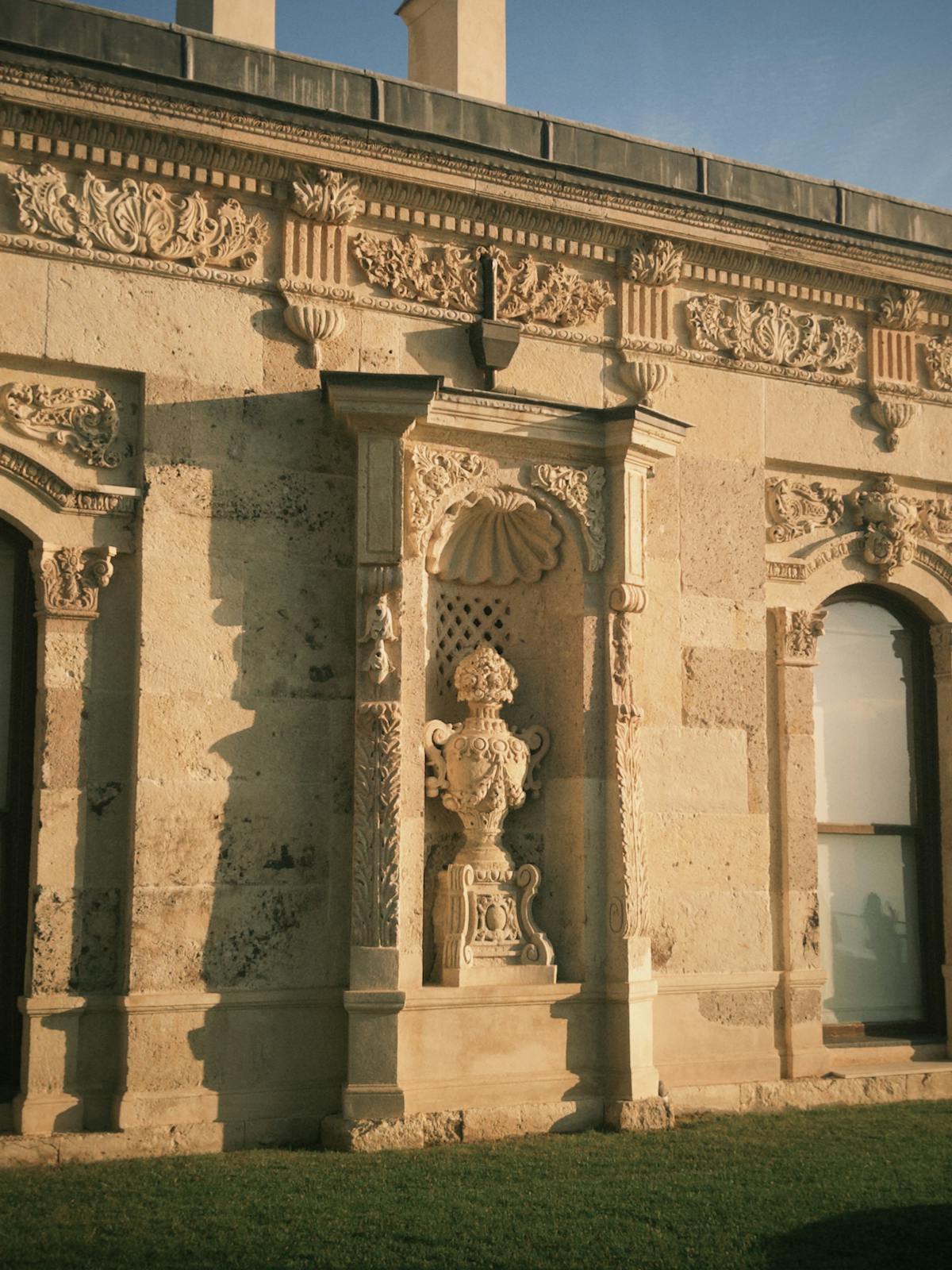Liberty-era Gran Caffe Margherita building with onion domes on the Viareggio seafront